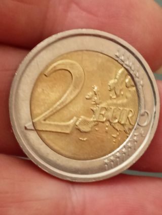 Moneda de 2e conmemorativa Italia 