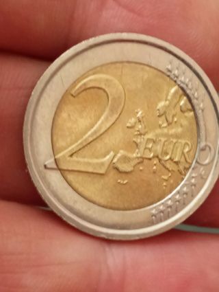 Moneda de 2e conmemorativa Italia 