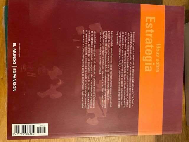 MgD 3 Ideas sobre estrategia