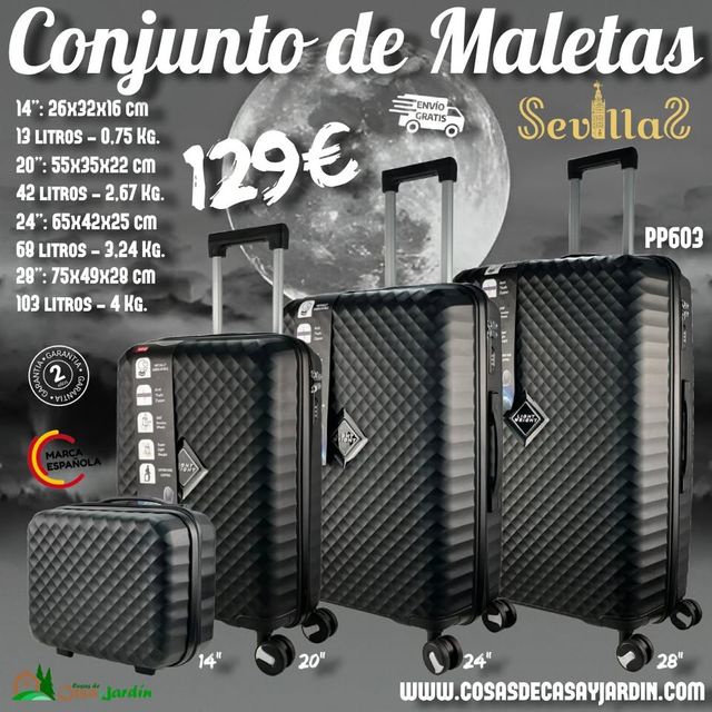 Juego de 3 Y 4 maletas de viaje TOPventas