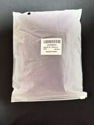 Dos fundas de cojines terciopelo