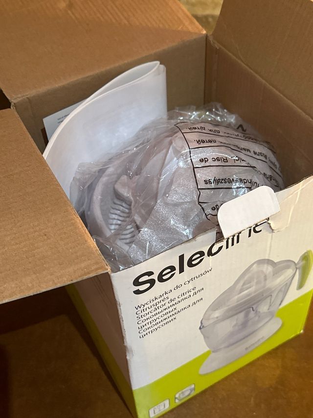 Exprimidor electrico selecline