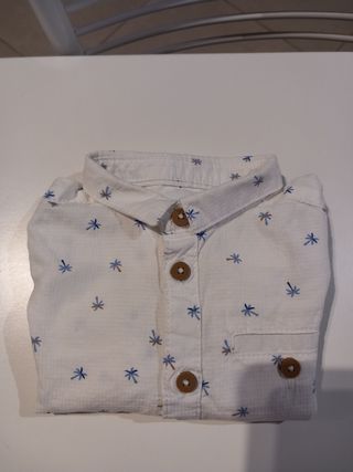 Camicia neonato 6 mesi