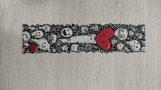 Marcapáginas corazones