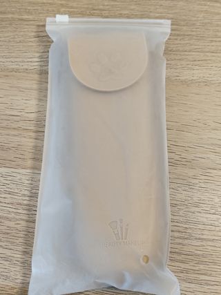 Estuche pinceles maquillaje y espejo multiusos