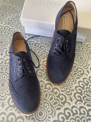 Zapato azul para niño nuevo comunion niño