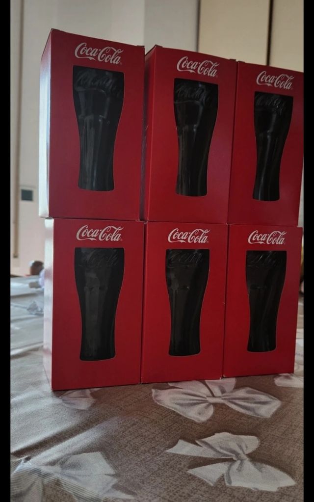 Set Bicchieri coca cola