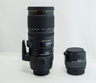Nikon Sigma 70-200mm F2.8 con duplicador Sigma