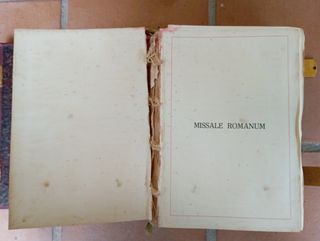 Misal Romano año 1922