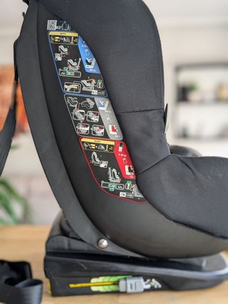 Silla coche Bebé Comfort 0-4 años Isofix