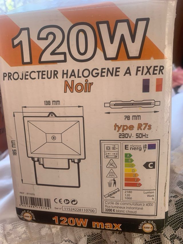 Proyector halogeno 120W