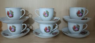 Juego de tazas de porcelana china