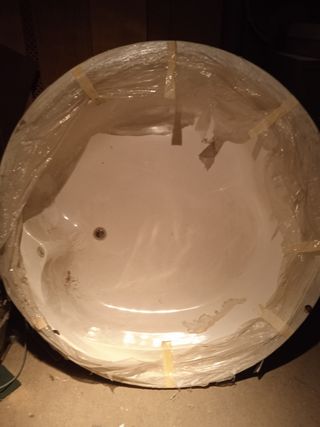Bañera de baño para la ducha redonda