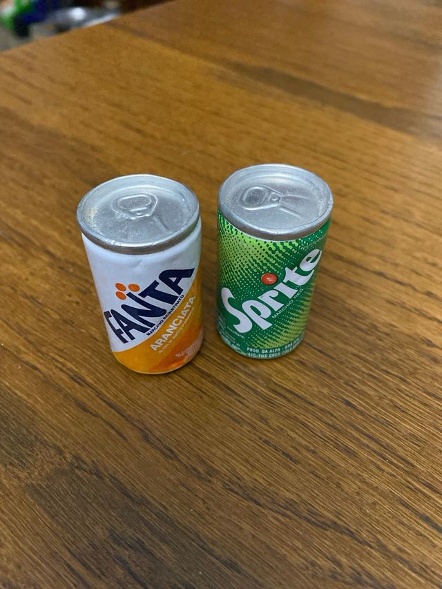 Mini lattine anni 80 