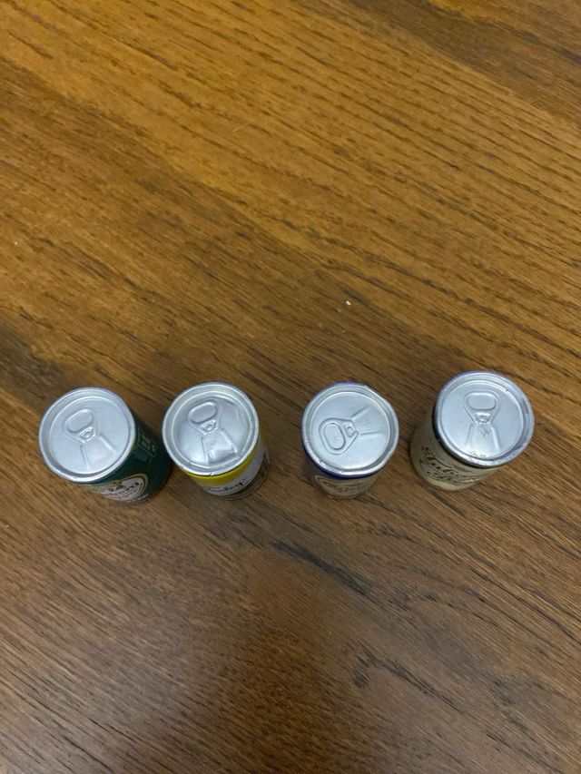 Mini lattine anni 80 