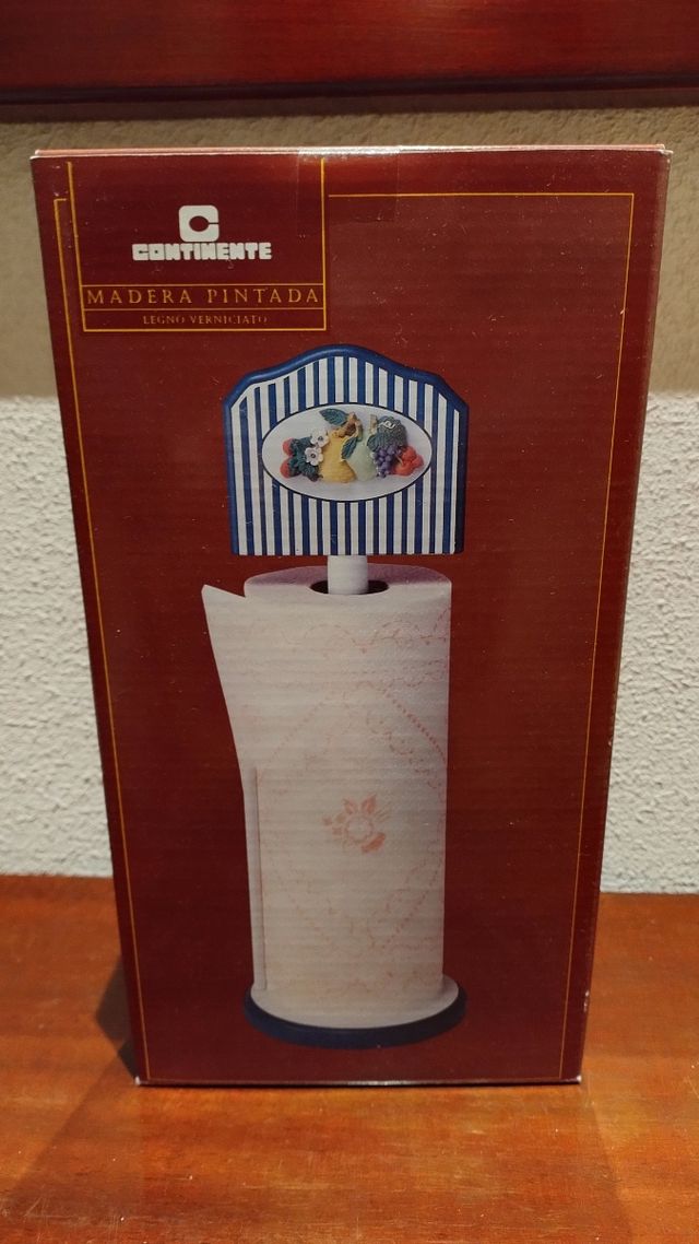 Soporte Vintaje de papel de cocina