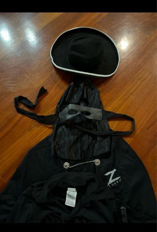 Vestito zorro bambino