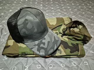Camisa y gorra Militar