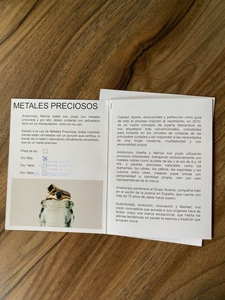 Pendiente Aristocrazy