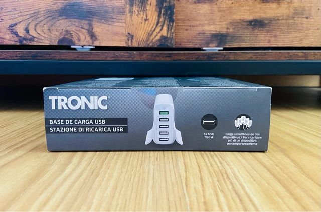 Base de Carga USB Blanco