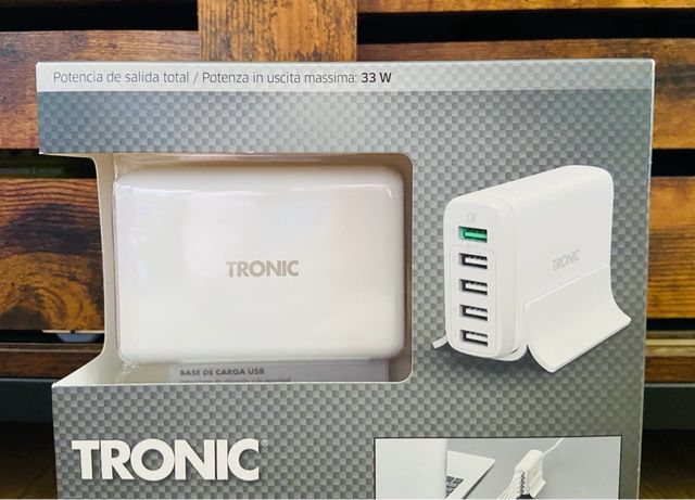 Base de Carga USB Blanco