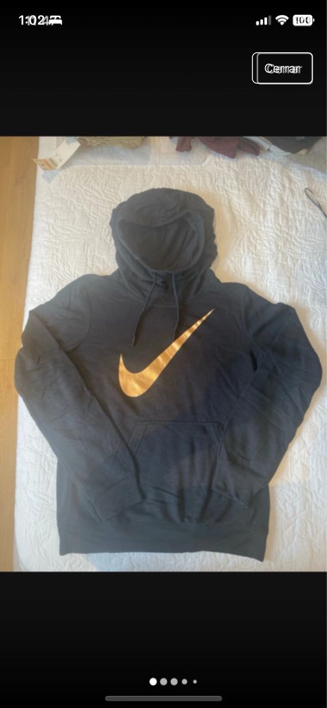 Sudadera negra Nike