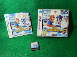 Mario y Sonic Nintendo DS