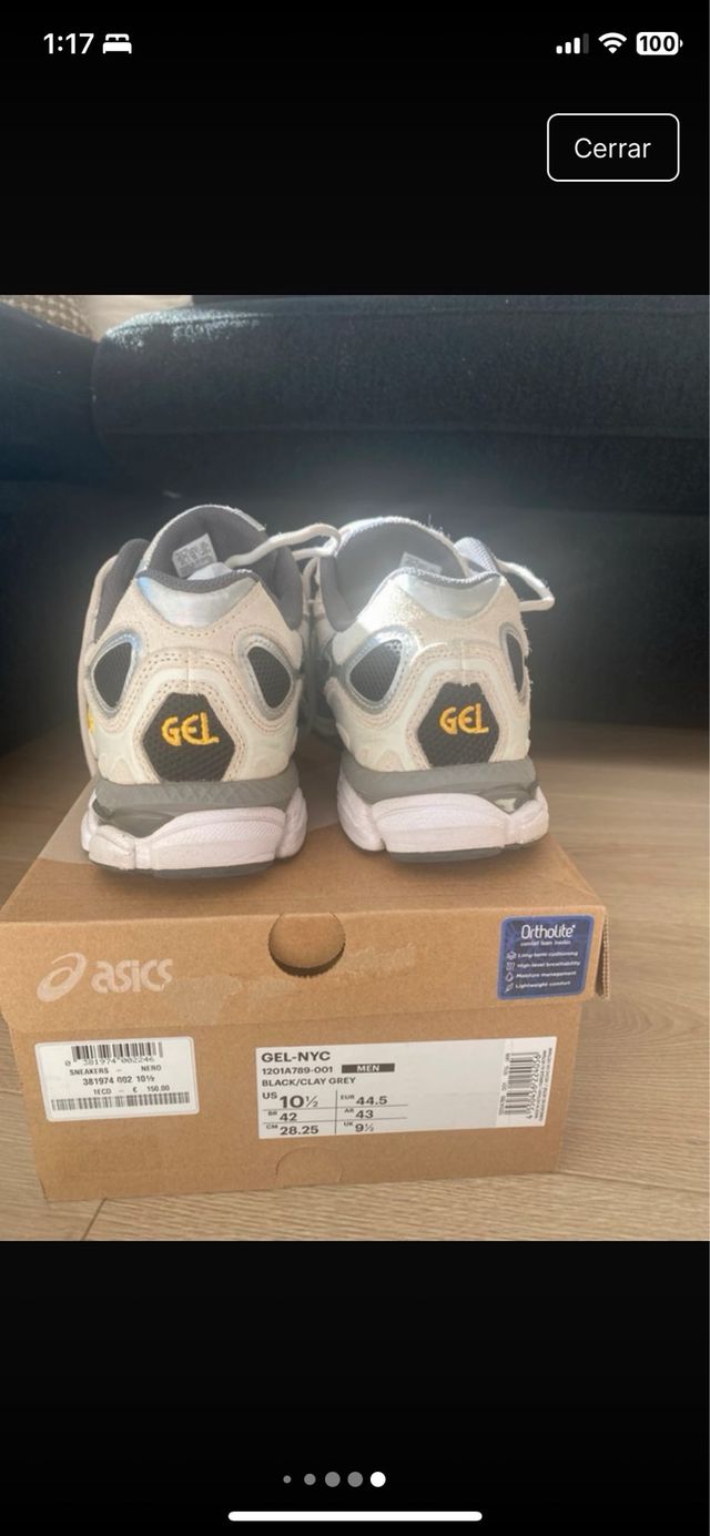 Zapatillas Asics 1201A789 Talla 44.5