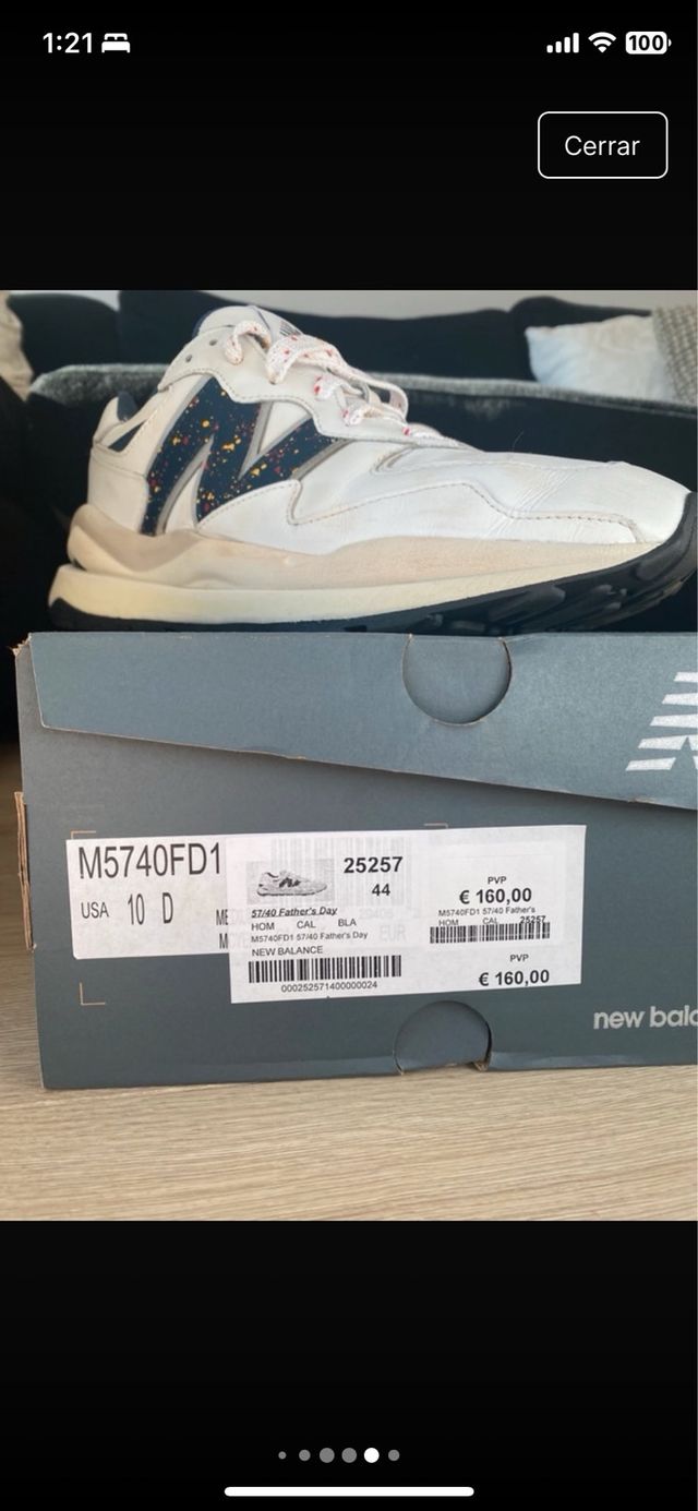 Zapatillas New Balance 57/40 Talla 44