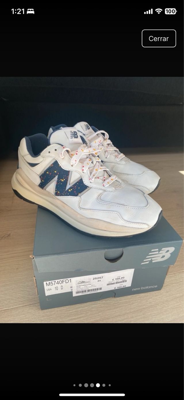Zapatillas New Balance 57/40 Talla 44