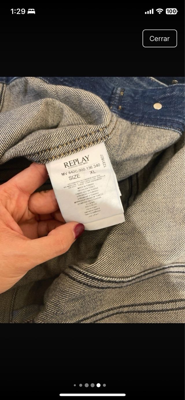 Cazadora vaquera Replay