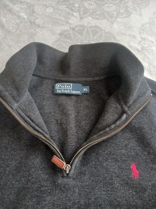 Jersey Polo Ralph Lauren Lana Cremallera