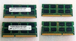 LOTE Memoria Ram DDR3/PC3 2G 8 UNIDADES