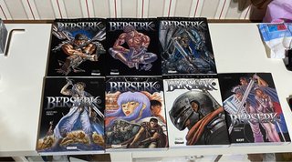 Colección de tomos del 1 al 7 Berserk