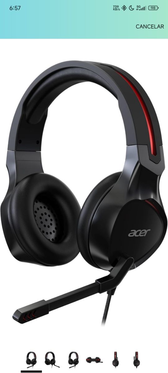 Cuffie Acer Nitro Gaming NHW820 SIGILLATE