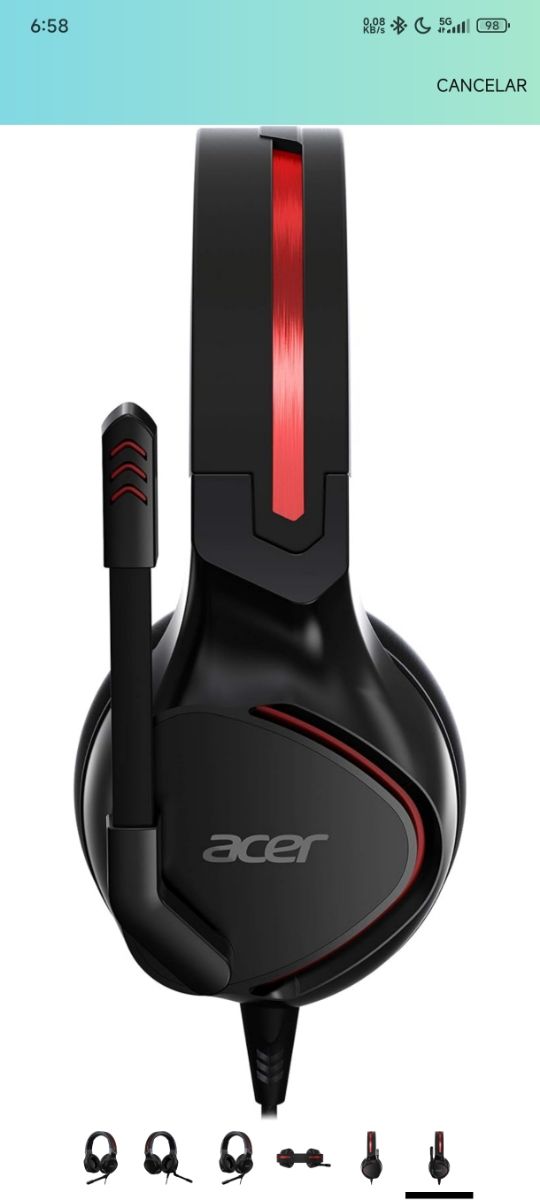 Cuffie Acer Nitro Gaming NHW820 SIGILLATE