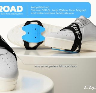 Calapie para pedal de carretera