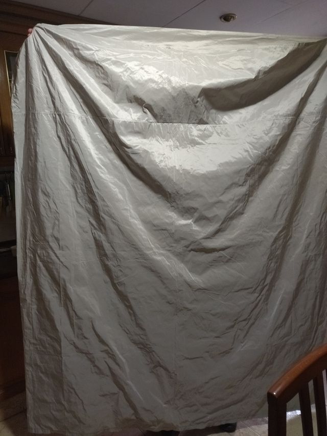 Tela semi impermeable 1.90 alto 6.40 ancho