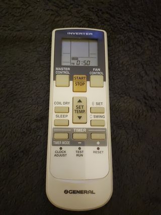 Mando aire acondicionado 