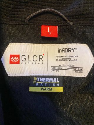 Cazadora 686 GLCR snowboard