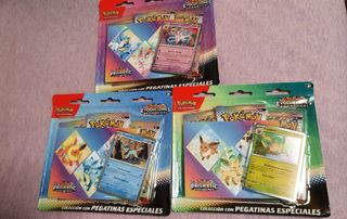 3 Blisters Pokemon Evoluciones Prismatic