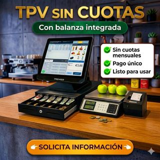Tpv táctil con Balanza con Garantia nuevo