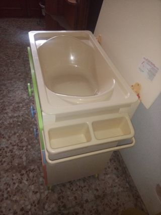 Mueble bañera bebe
