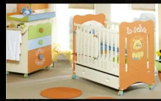 Mueble bañera bebe y cuna