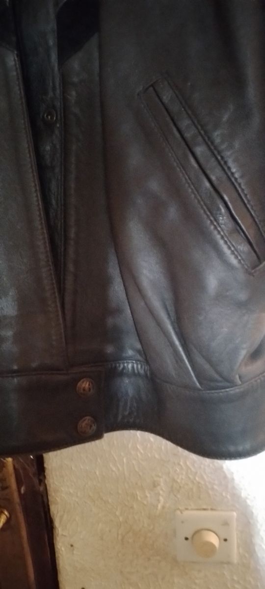 Chaqueta de piel auténtica  42