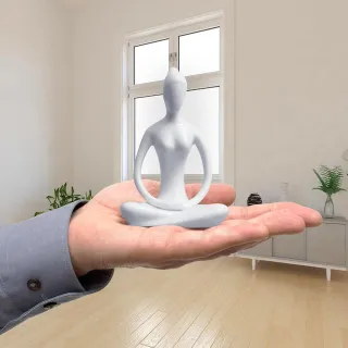 SHANTI NATION - Shanti Art III - Porcelana yoga