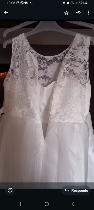 Traje de comunión talla 9-10