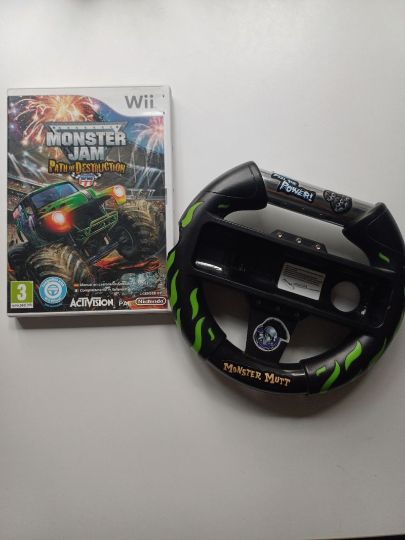 Imagen de Volante Monster jam + Wii