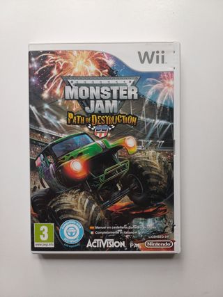 Monster jam + Volante Wii 