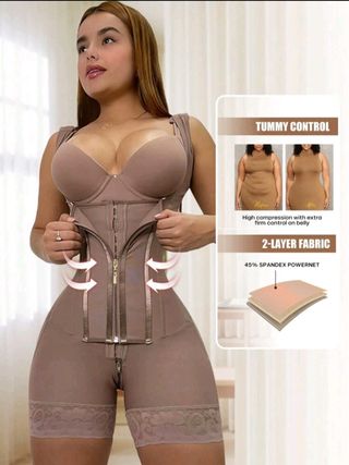 FAJA COLOMBIANA EFECTO LIPO Talla, XS, S,M, L